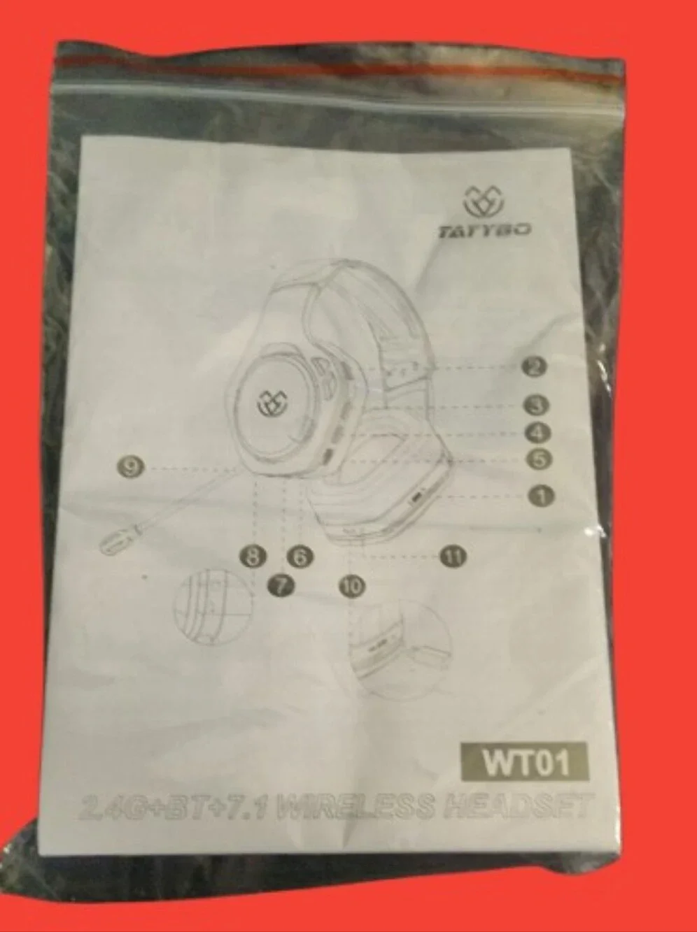 Tatybo WT01 Wireless Gaming Headset
